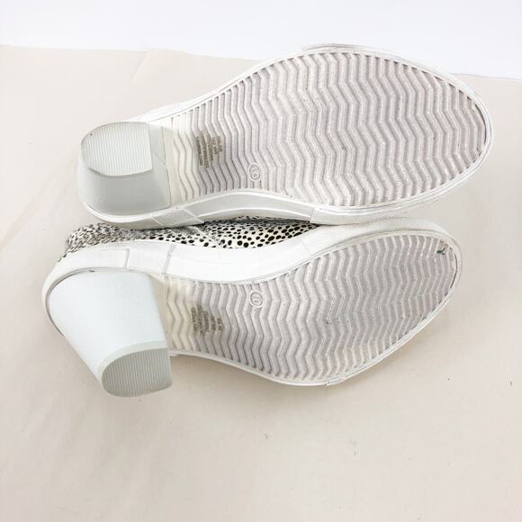 Vintage Havana Womens Wild Chita Remiee Boots 10 White Studded Snakeskin EUC - Picture 13 of 13